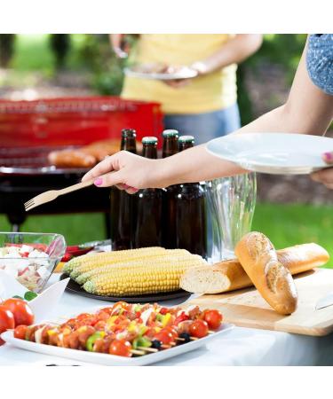 50 Count Disposable Wooden Cutlery Compostable Cutlery Set Utensils Set - 50 Count Wooden Forks Disposable Utensils Compostable Silverware Eco Friendly Forks for-Parties 16cm/6.3in Wooden Fork X 50 - Buy Online on GoSupps.com