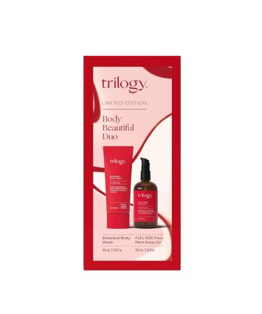 Trilogy Body Beautiful Duo Set | Botanical Body Wash & Pure Plant Body Oil - Limited Edition | International Shipping Available - Buy Online on GoSupps.com