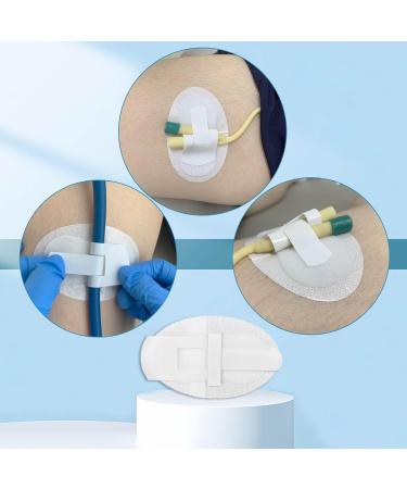Catheter Leg Band Fixation Sticker - Urethra Holder Adhesive Pad for Incontinence | 3-Piece Drainage Stabilization Device - Buy Online on GoSupps.com