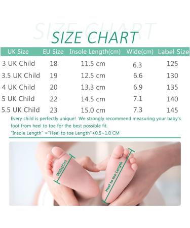 LACOFIA Baby Girls Mary Jane Flats - Infant Anti-Slip First Walking Shoes - Size 3 UK Child - White - Buy Online on GoSupps.com