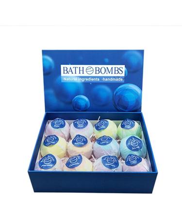 lmoikesz 12x Fragrant Bath Making Kit Eco-Friendly and Soothing Bath Bombss for Women Gifts Bath Bombss Making Kit Organic Blue - Buy Online on GoSupps.com