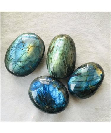 for Natural Labradorite Quartz Crystal Polished Palm Stone Ore Rock Reiki Specimen 40-50mm Stone Mineral Specimen - Buy Online on GoSupps.com