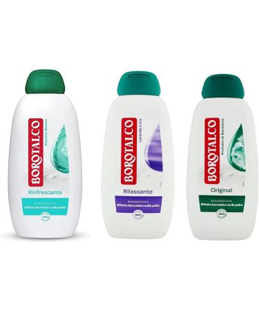 Borotalco Perfume van Borotalco Original Refreshing and Relaxing Body and Shower Gel 3 x 450 ml + Italiaanse Gourmet Pulp 400 g - Buy Online on GoSupps.com
