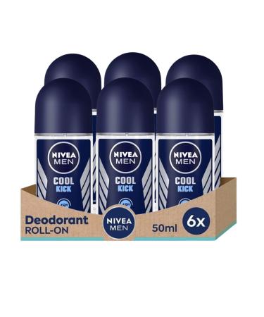 Nivea Men Deodorant Roll On (Men Series) (Coolkick 6)