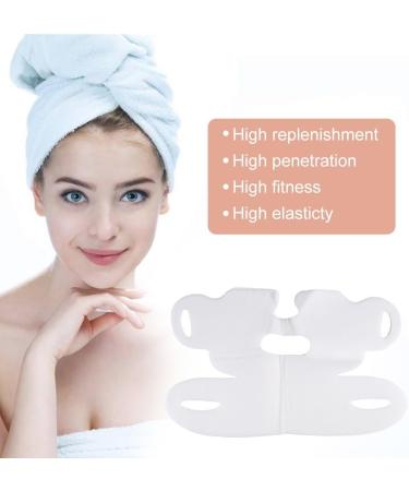 10 pieces Facial Slimming Lifting Chin Belt V-shaped thin Face Hydrotherapy Whitening Pull Mask for Neck and Chin Lift Anti-Aging Reduce Wrinkles Dark Spots and Fine Lines Reduce Double Chin - Buy Online on GoSupps.com