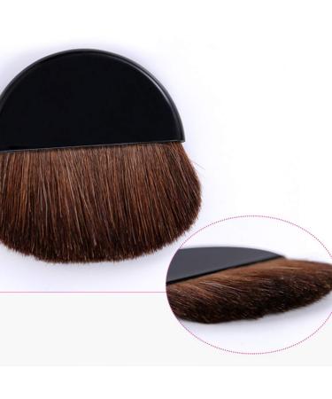 Buy Minkissy Blushing Brush Set - Portable Powder & Foundation Makeup Brushes for Men & Women | Ideal Travel Beauty Tools - Buy Online on GoSupps.com