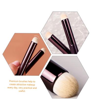 FOMIYES 12 PCS Makeup Brush Set - Blending Foundation Lip & Eyelash Brushes | High-Quality Man-Made Fiber | Ideal for Flawless Makeup Application - Buy Online on GoSupps.com