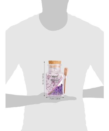 Brubaker Swimming Salt 3x400g - Lavender Fragrance - Wellness Bathing Additive with Flowers & Natural Extracts - Relaxation & Body Care with Wood Measuring Spoon - Buy Online on GoSupps.com