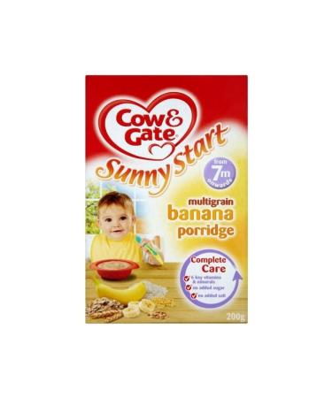 Cow & Gate Sunny Start Multigrain Banana Porridge 7mth+ (200g)