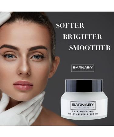  Barnaby Natural Cosmetics Barnaby Skincare Moisturising Face Cream & Anti Aging Serum Rich Day Cream Night Cream Reduces Wrinkles Stains With Vitamin E & Hyaluronic Acid - Buy Online on GoSupps.com