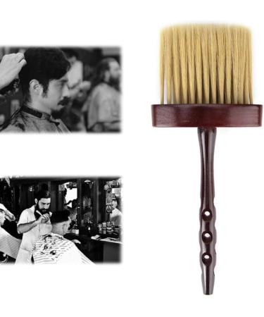Desikixudy Salon Stylist Hairdressing Styling Tool Comfortable Grip Hairdressing Styling Tool Neck Face Duster Soft Brush - Buy Online on GoSupps.com