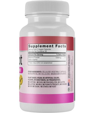 Buy Premium Beet Root 1300 mg Supplement | Boost Energy & Health - International Shipping - Buy Online on GoSupps.com
