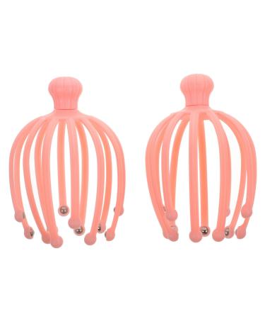 Hapinary 2 STK Head massager Scalp massager scalp massage device Pearls for children multi -purpose tool scalp massager multifunctional tool massage device for the scalp pearl