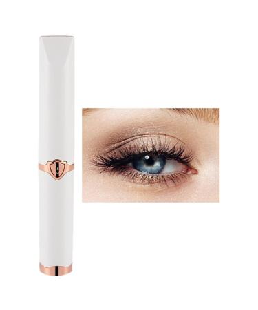 Electric Heated Lash Curler Lash Styling Tool Rechargeable Lifting Curler | Heated Electric Eyelash Curler Device for Travel Barbershop Business Trips Beauty Salon White