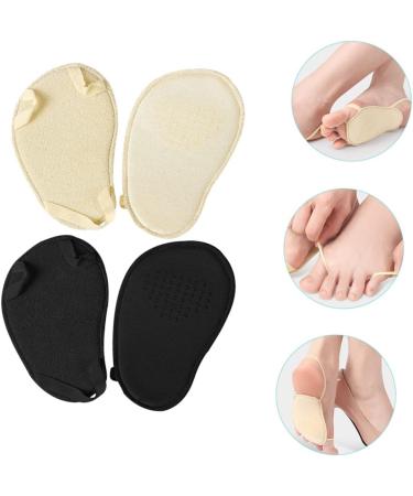 FOMIYES 2 Pairs High Heel Forefoot Pads - Comfortable Metatarsal Shoe Inserts for Foot Pain Relief - Perfect High Heel Accessories - Buy Online on GoSupps.com