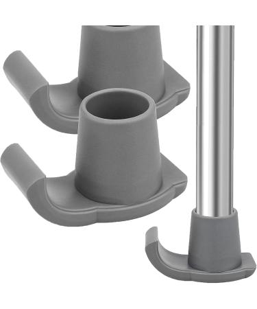 NUOYAQI 2/4 Pcs Universal Walker Ski Glides Heavy Duty Walker Feet Replacement Glides Caps for Folding Walker Easy to Install 2 black - Buy Online on GoSupps.com