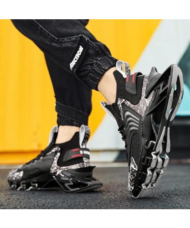 Sneakers Shoes for Men Running - Black - 8 - Buy Online on GoSupps.com