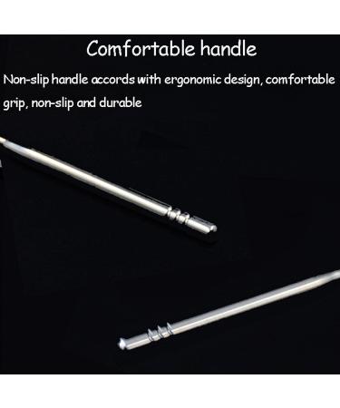 Stainless Steel Tongue Scraper - Best Metal Tongue Cleaner for Oral Hygiene | 13.5x5.5cm - Buy Online on GoSupps.com