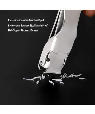 CHJHJKG Nail Clippers (Beauty) Professional Stainless Steel Splash-Proof Nail Clippers Travel Portable Fingernail Trimmer Scissor Toenail Cutter Manicure Nail - Buy Online on GoSupps.com
