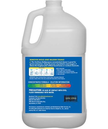 OxiClean Outdoor Multipurpose Concentrated Cleaner - Best Degreaser for Concrete Vinyl Grill & Patio Furniture - Cleaning Supplies & Products - Buy Online on GoSupps.com