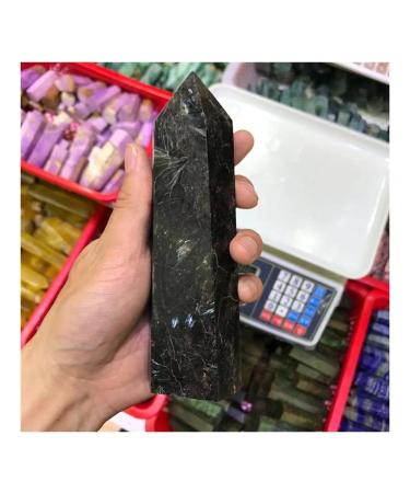 Balance Natural Stone Crystal Column Malachite Stone Furnishing Articles raw ore specimens Alleviate Fatigue Stone Lucky Stone Natural Stones ningxiao