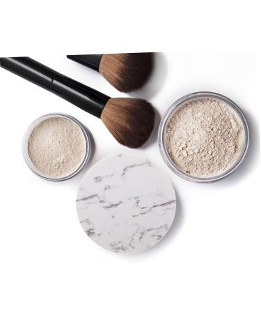 Healvian 2pcs Storage Box Empty Cosmetic Pressed Powder Compact Case Travel Cosmetic Containers - Buy Online on GoSupps.com