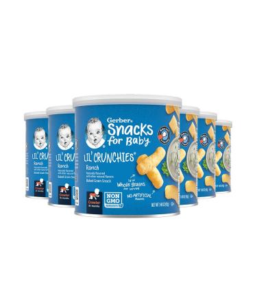Gerber Graduates Lil' Crunchies Ranch 1.48 Ounce (Pack of 6)