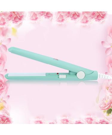 2 in 1 Mini Straightening Iron & Curling Tool - Ceramic Tourmaline Flat Iron for Effortless Hair Styling | Shop Now - Buy Online on GoSupps.com
