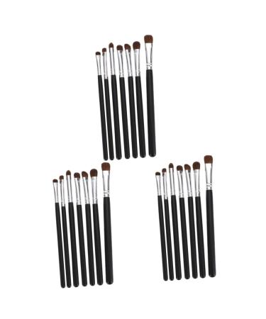 FOMIYES 21 pcs eye makeup Portable Eyeshadow Makeup Brush eyeshadow eye kit