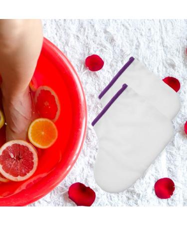 Beavorty 1 Pair Paraffin Wax Booties Paraffin Heated Foot SPA Liners Paraffin Wax Refill Feet Cover Bags for Hot Wax Hand Therapys Paraffin Thermal Treatment - Buy Online on GoSupps.com