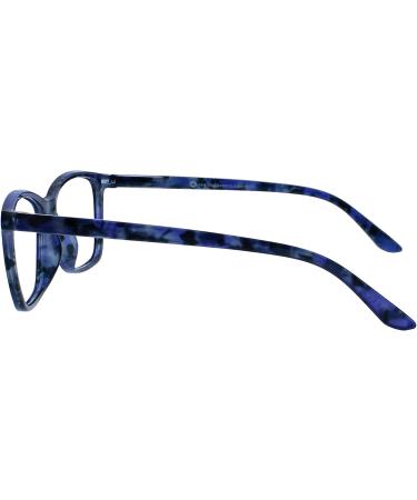 Buy Shining Bright Blue & Tortoise Reading Glasses - Men's 2-Pack Feather Hinges +1.50 Diopters - Buy Online on GoSupps.com