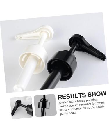 Alipis 3pcs Pump Head Honey Dispenser Creamer Dispenser Coffee Syrup Pump Dispensers Oyster Sauce Sprayer - Buy Online on GoSupps.com
