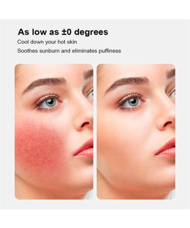 Face Ice Cubes Silicone Roller - Reusable Moisturizing & Cooling Massage Device - Leak-Proof Black Design - Buy Online on GoSupps.com