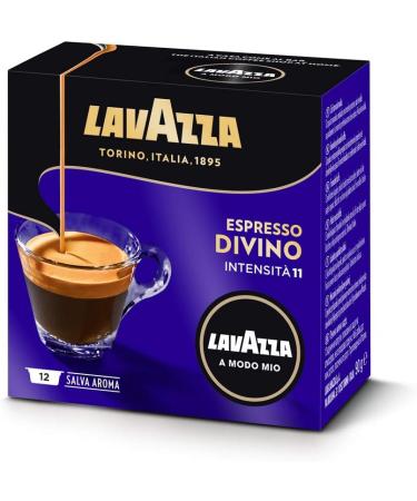  Lavazza Lavazza A Modo Mio - Caf Moulu Espresso Divino - 12 Capsules - Lot de 5 - Buy Online on GoSupps.com