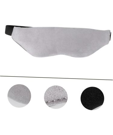 Beaupretty 1pc Blindfold Eye Shading Eye Patch Sleep Eyeshadow Office Sleeping Patch Eyeshade Sleep Rest Patch Sleep Blackout Natural Facial Label Eye Shadow Travel Grey 63.00X11.00X2.00CM - Buy Online on GoSupps.com