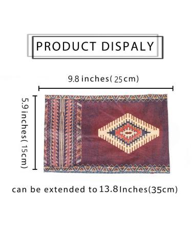 CAKURE Boho Headbands - Pack of 3 Wide Turban African Head Wraps for Women and Girls - Buy Online on GoSupps.com