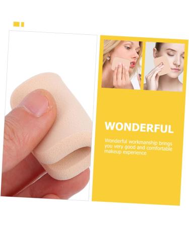NUSITOU 2 Sets Puff Eye Shadow Cotton Puff Women Products Powder Puff Cosmetics Puff Face Tools Face Finger Puff Beauty Tools Square Tool Makeup Flutter Miss Sponge - Buy Online on GoSupps.com