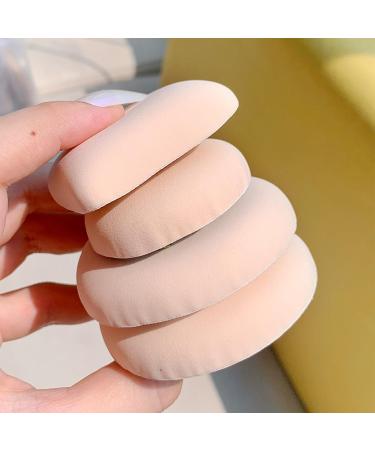 Makeup Puff for Powder - Loose Applicator Pads | Wet Dry Use Cosmetic Applicator Pad Beauty Makeup Tools for Loose Powder Concealer Rowces - Buy Online on GoSupps.com