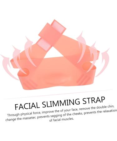 Beavorty Silicone Beauty chin strap double chin belt chin lift lift tape v line belt lift V-line Belt lifting belt Silica gel Small powder thin - Buy Online on GoSupps.com