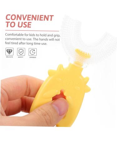 Shop Minkissy 6-Piece Shaped Manual Toothbrush Set for Kids | Eco-Friendly Children's Dental Care - Buy Online on GoSupps.com