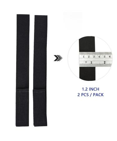 2Pcs Lace Melt Elastic Bands for Wigs - 3cm x 60cm Edge Laying Bands for Closure Wigs - Buy Online on GoSupps.com
