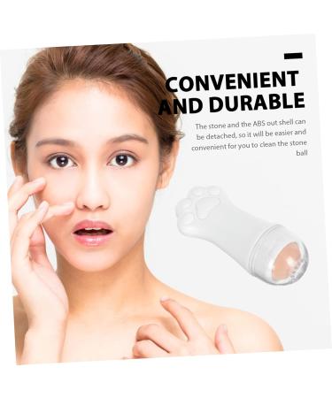 TOVINANNA 2 Pcs Volcanic Stone Oil-absorbing Ball Make up Kit Facial Tool Volcanic Rock Clean Whetstone White - Buy Online on GoSupps.com