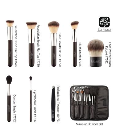 La Rosa Kabuki Powder Brush #7582 Flawless Makeup Application & International Shipping Available - Buy Online on GoSupps.com