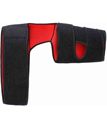 Groin Support Wrap Adjustable Groin Compression Sleeve Brace Wrap Hip Brace for Sciatica - Buy Online on GoSupps.com