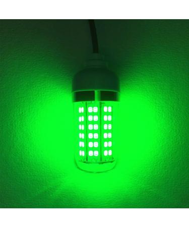 15w 12v Green Underwater Fishing LED Light - IP68 Waterproof 360 All-Round Lamp for Night Fishing and Lure Collection - Buy Online on GoSupps.com