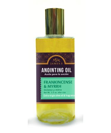 B&H Publishing Group Anointing Oil-Frankincense And Myrrh-3.5 Oz Altar Size