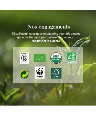 Kusmi Tea - AquaExotica & AquaRosa - Lot de 2 bo tes - Infusions Bio sans Th ine Fruit es et Gourmandes - D guster Chaud ou en Th Glac - 2x20 Sachets de Th AquaRosa/AquaExotica - Buy Online on GoSupps.com