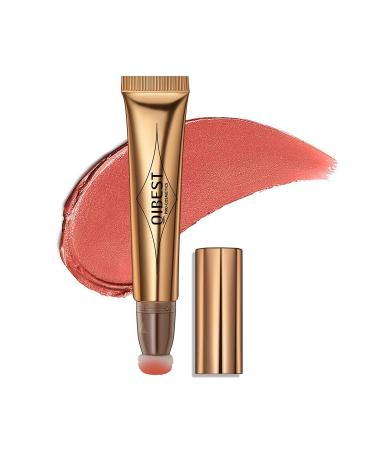 Liquid Contour Beauty Wand Cream Blush Highlighter Contour With Cushion Applicator Liquid Highlighter Face Bronzer Natural Super Silky Blush Stick Beauty Light Wand (2# Cream Pink) 2# Cream Pink 1 count (Pack of 1)