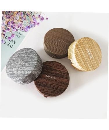 Shop Healvian Dark Eye Contact Lens Container Suitcase - Cleaning Kit & Storage Set with Twizzer & Solution | Perfect for Girls - Eco-Friendly Bamboo & Wood Design - Buy Online on GoSupps.com