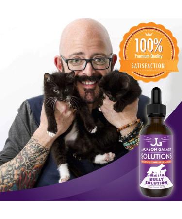 Jackson Galaxy Bully Solution (2 oz.) - Natural Pet Relaxation Aid for Bullying and Dominance - Buy Online on GoSupps.com